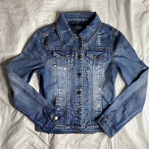 LA Coalition Denim Jacked Mid Wash